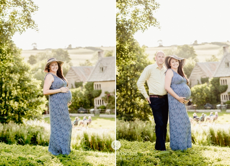 pregnancy photo session Cotwolds